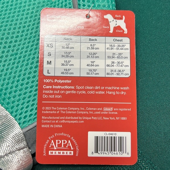 Coleman Pet cooling jacket - Picture 3 of 5